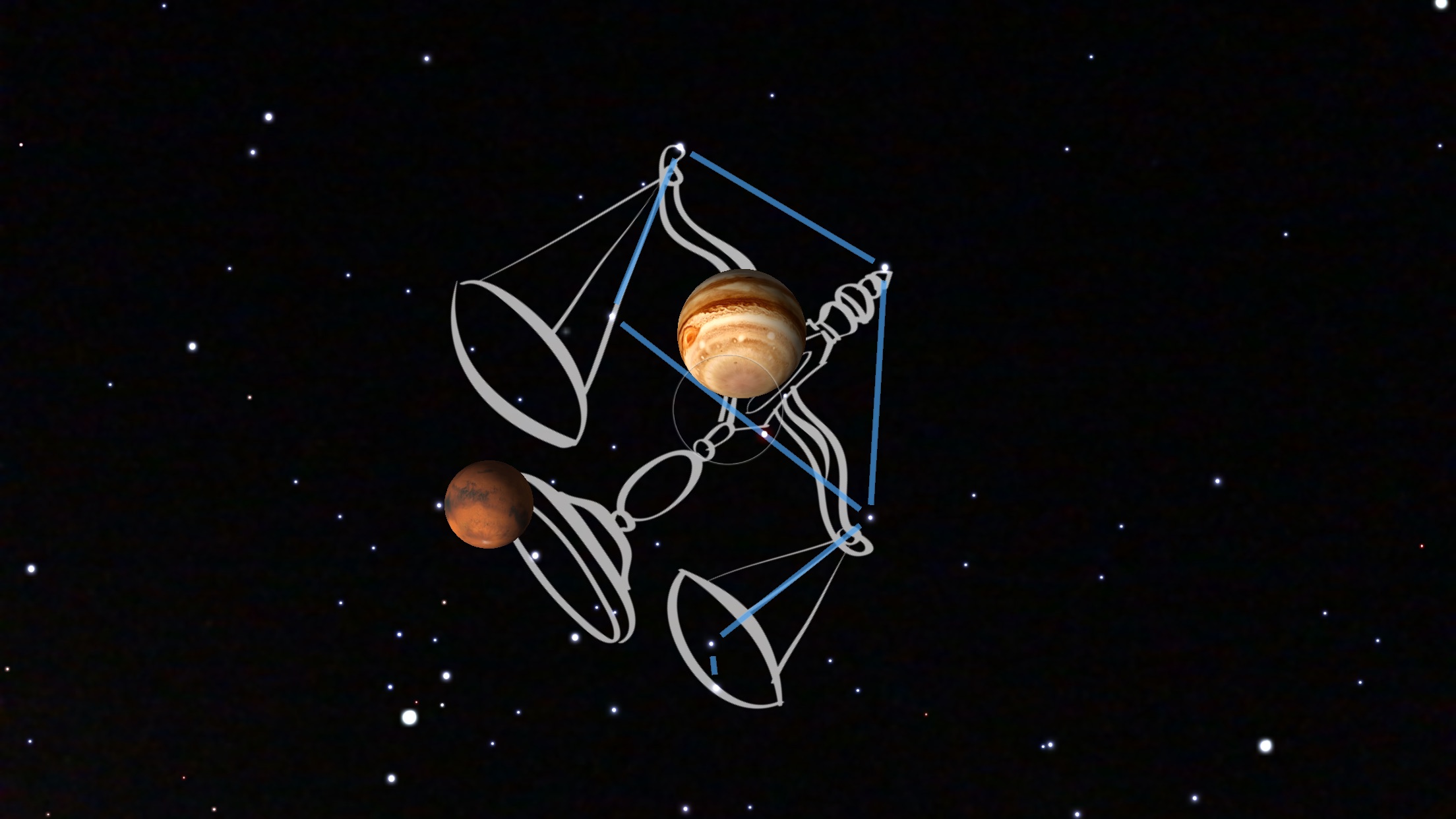 Jan 31 2018 The Scales Jupiter and Mars