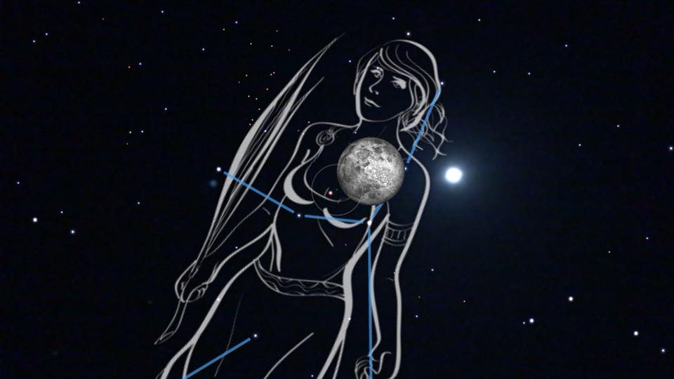 Virgo Passover 2018 with Blue Moon